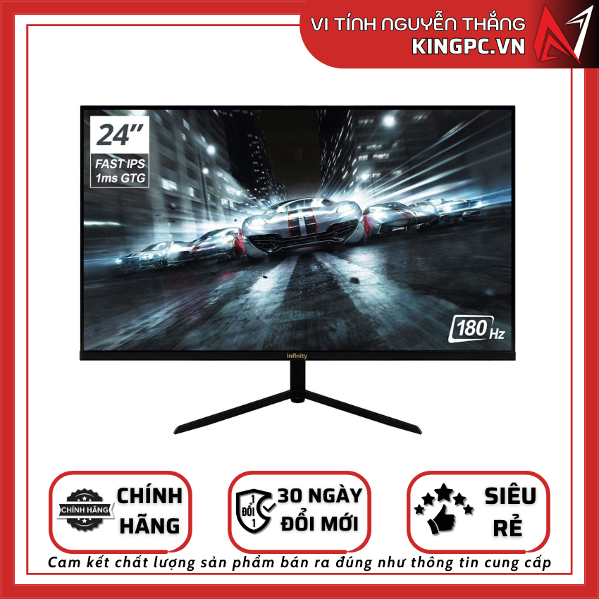 Màn hình Infinity Fast Pro Gaming (24'/ IPS/ Full HD/ 180hz/ 1ms) | BigBuy360 - bigbuy360.vn