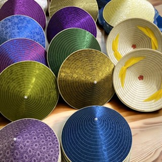 Nón lụa Huế (tặng kèm quai ngọc trai, bọc nón, quai voan), nón lá vải lụa sang xịn, dày bền đẹp, 16 vành, 43 cm