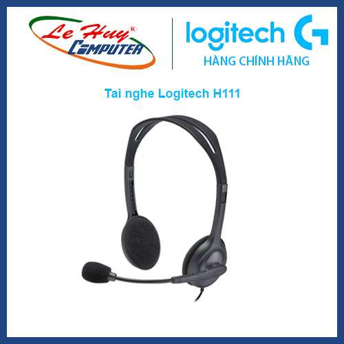 Tai nghe Logitech H111 Jack 3.5