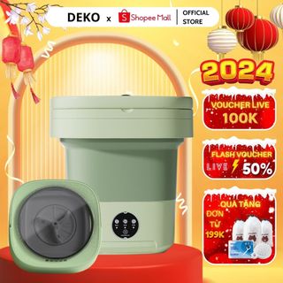 Máy Giặt Mini Tự Động Dung Tích 2,8L Có Thể Gấp Gọn Khử Khuẩn Bằng Ánh Sáng Xanh GODWELL