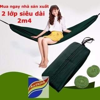 Võng dù 2 lớp loại dài 2m5 +5m dây dù