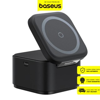Đế Sạc Không Dây Baseus MagPro 2-in-1 Magnetic Wireless Charger 25W