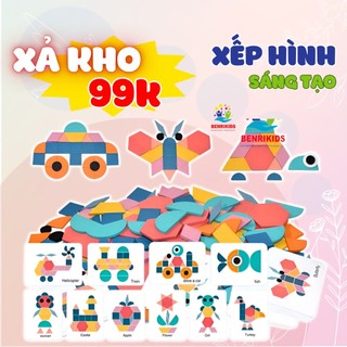 Bộ Đồ Chơi Xếp Hình Sáng Tạo Có Hộp Đựng Tiện Lợi Và Thẻ Học Tiếng Anh Cho Bé Từ 2 Đến 6 Tuổi Phát Triển Trí Tuệ