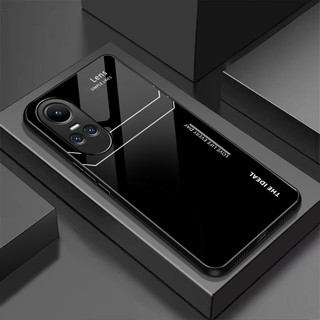 Ốp Lưng cho OPPO RENO 10 5G, RENO 10 PRO 5G Mặt lưng kính, chống sốc, thiết kế riêng
