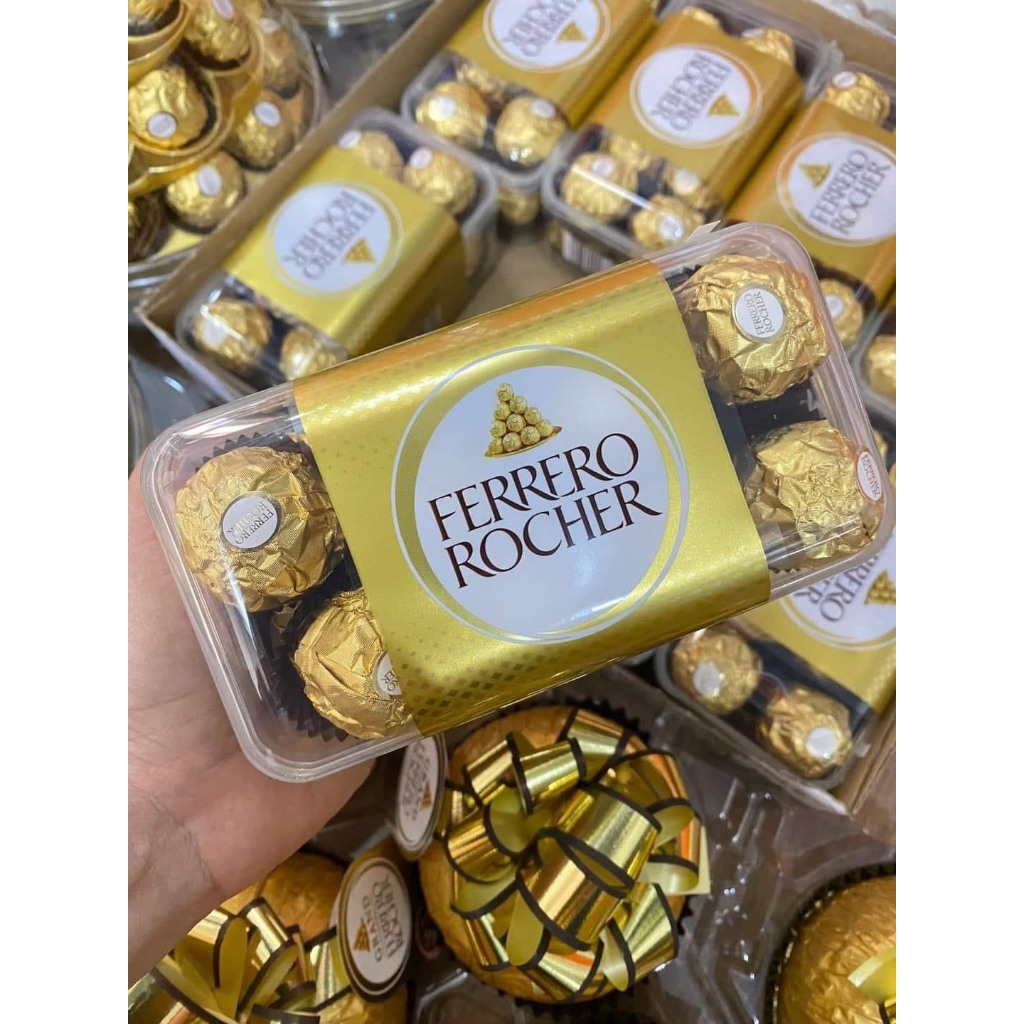 Chocolate Ferrero Rocher 5 Viên - 16 Viên - Tháp 28 Viên