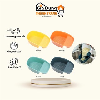 Khay nhựa lọc rác ,rửa hoa quả gắn bồn rửa siêu tiện