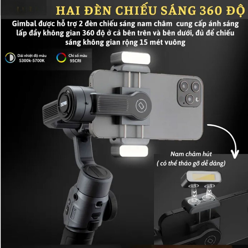 Gimbal Chống Rung AOCHUAN Smooth 5 Combo, Tay cầm chống rung quay phim ...