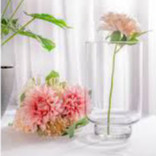 Bình hoa thủy tinh Libbey Pedestal Vase cao 25cm