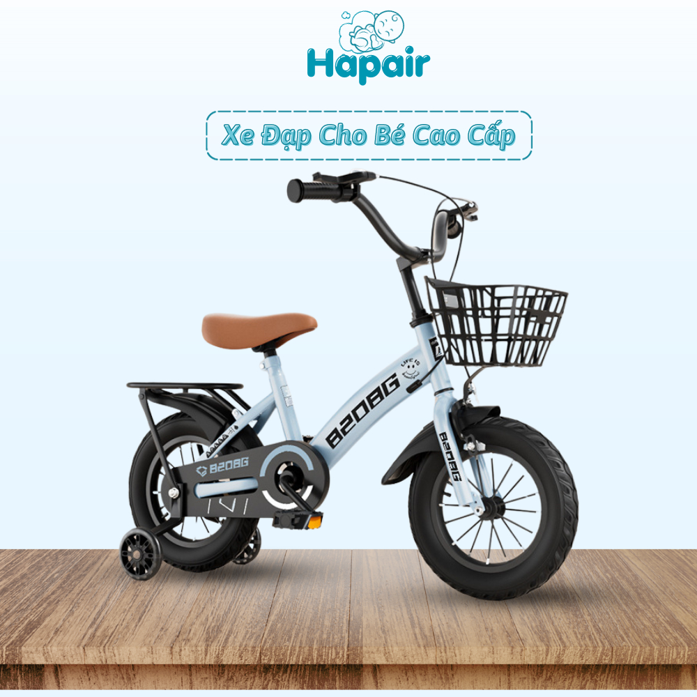 Xe đạp trẻ em Hapair 3 bánh cho bé Từ 2 Đến 5 Tuổi an toàn cao cấp - Bảo hành 12 tháng