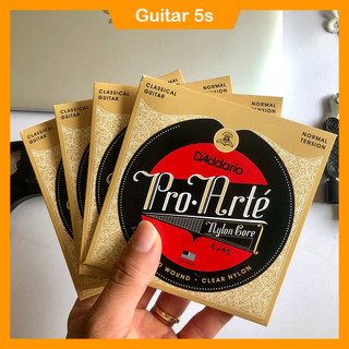 Bộ 6 Dây đàn Guitar Classic D'Addario EJ27N (Dây nilon)