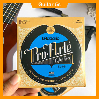 Bộ 6 Dây đàn Guitar Classic D'Addario EJ27N (Dây nilon)