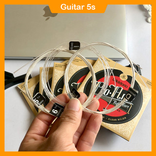 Bộ 6 Dây đàn Guitar Classic D'Addario EJ27N (Dây nilon)