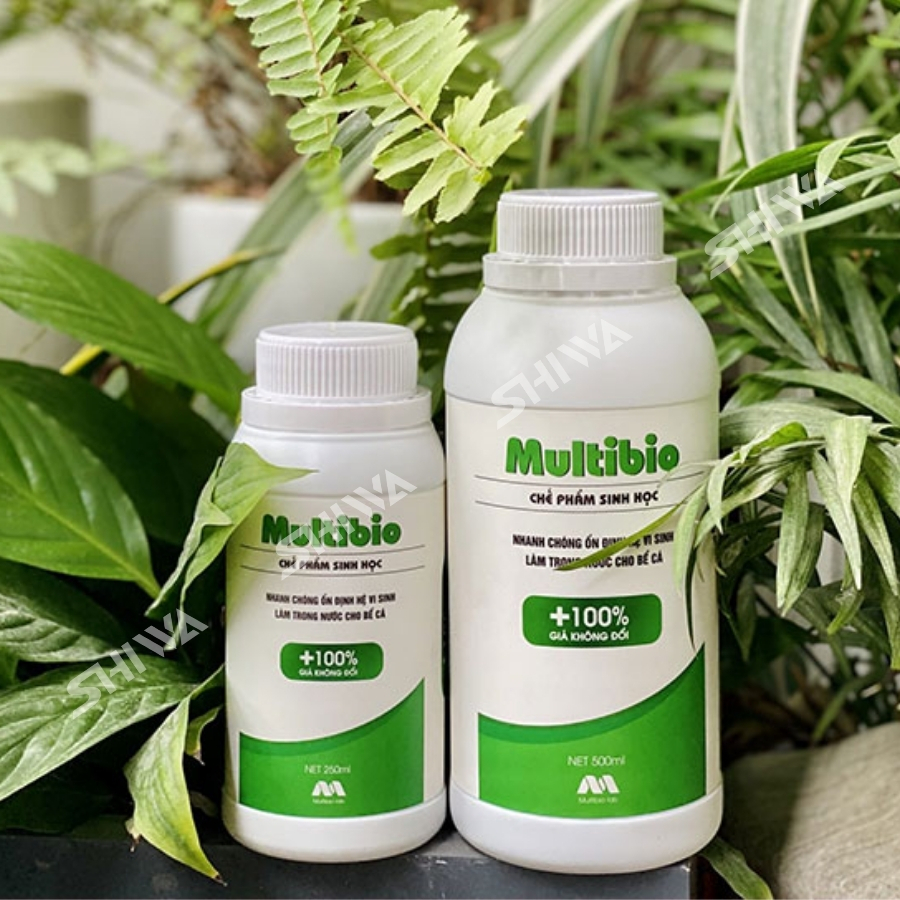 Men Vi Sinh Làm Trong Nước Hồ Cá - Chế Phẩm Sinh Học Cho Cá Cảnh Extrabio Multibio Obio Bạc+