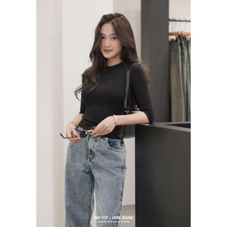 Áo thun tay lỡ BASIC RIKI TOP