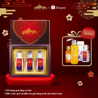 Nhụy Hoa Nghệ Tây Saffron Salam Set 3gr ( Gồm 3 hũ 1gr lẻ trong set)