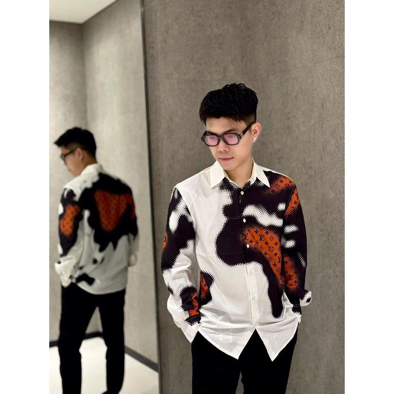 Sơ mi lv likeau 2024 sẵn r ae :B /-strong /-strong /-strong Size : s m l xl