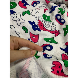 Vải nỉ trần bông cotton (Khổ 1m7) | 5 Mẫu Hoạ Tiết