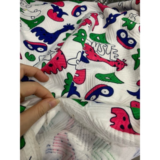Vải nỉ trần bông cotton (Khổ 1m7) | 5 Mẫu Hoạ Tiết
