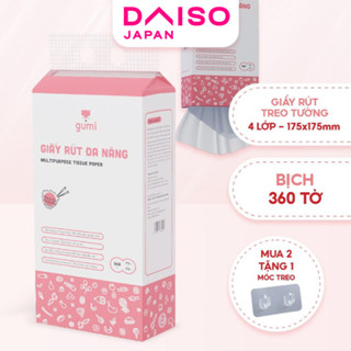 Khăn giấy rút treo tường Gumi 1 bịch Daiso