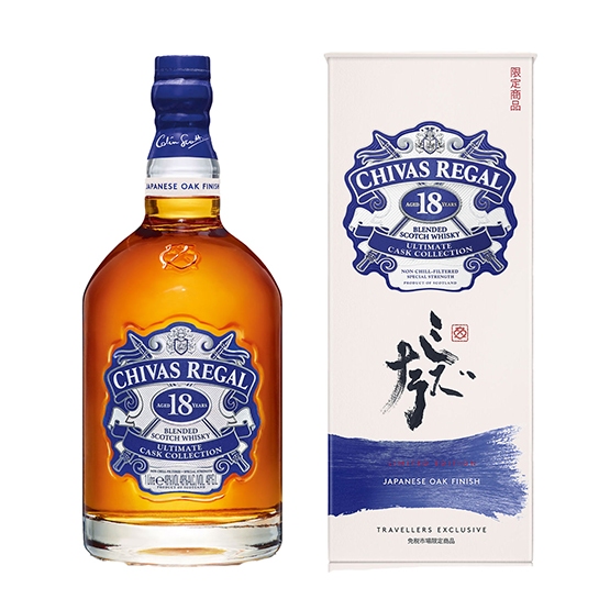 [ Duty Free Bill Nhật ] Rượu Chivas 18 tuổi NEW 2024 Huyền Thoại Chai Trắng Quercus Quercus / Scotch Whisky Nhật Bản