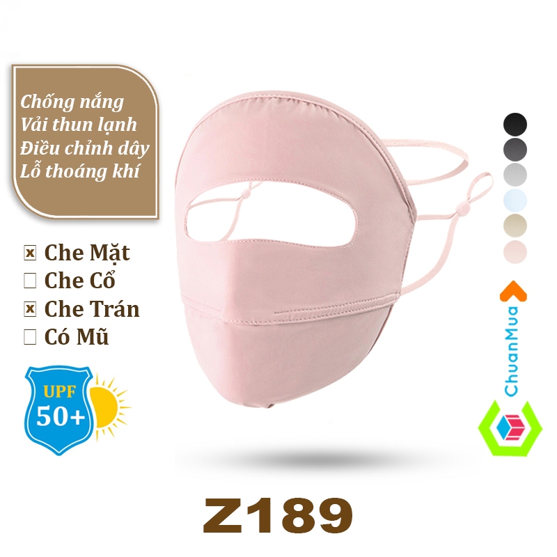 Khẩu Trang Ninja Chống Nắng UV Face Mask 5D ( Che Kín Mặt Vải Thun Lạnh Lỗ Thở Dây Đeo Rút Nhiều Màu Thời Trang Giá Rẻ )