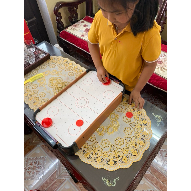 Air hockey| Ban hockey |Bàn khúc quân cầu trên không siêu giải trí dành cho các con.