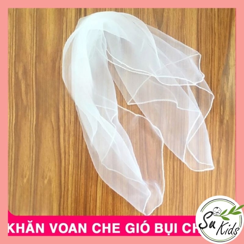Khăn von chống bụi, chống gió cho bé