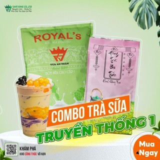 Combo trà sữa truyền thống pha 250 ly