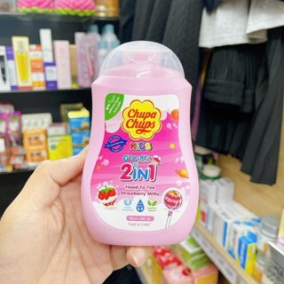Sữa Tắm ChupaChups Cho Bé Cấp Ẩm Cho Da Hương Dâu Siêu Thơm 250ml CHICLIFE HOME