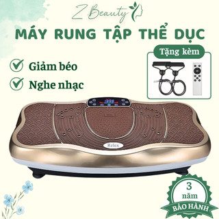Máy rung lắc toàn thân, Máy rung toàn thân, 120 cấp độ giảm cân hiệu quả, Máy rung đa năng đánh tan mỡ bụng nhanh chóng