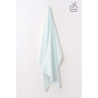 La pomme ss2024 k003 khăn sữa sợi tre lụa la pomme phối màu cho bé