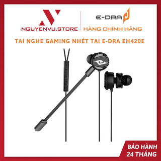 Tai nghe gaming nhét tai e-dra eh420e - hàng chính hãng