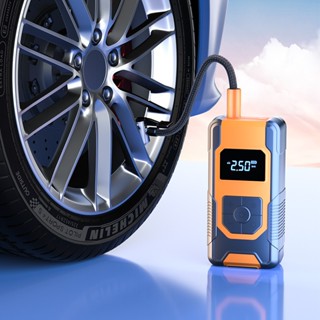 Máy Bơm Lốp Ô Tô Xe Máy Mini Dùng Pin CAO CẤP Suitu ST-9621 Tự Động Ngắt Theo Áp Suất Cài Đặt (phiên bản 2023)