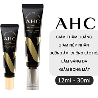 Kem dưỡng mắt AHC Time Rewind Real Eye Cream For Face 12ML Mẫu 2021