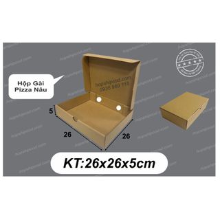 26x26x5 cm hộp gài thường đựng pizza