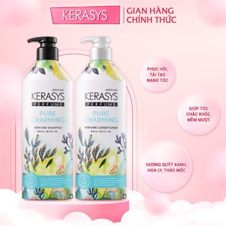 Bộ Dầu Gội Xả Hương Nước Hoa Kerasys Perfume Pure & Charming