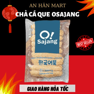 Chả cá que, chả cá sợi Osajang Hàn Quốc gói 500G, nấu lẩu tokbokki, canh chả cá