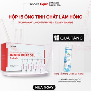 Siêu Tinh Chất Làm Hồng Se Khít Vùng Kín Angel's Liquid Glutathione Plus Niacinamide Inner Pure Gel 2ml x15 ống