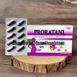 Viên uống cho mẹ bầu PRONATANL giúp bổ sung DHA, EPA, VITAMIN và KHOÁNG CHẤT cho mẹ bầu - Hộp 30 viên