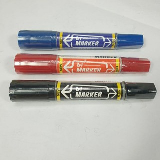 [MUA SỈ GIẢM 10%] [COMBO 4 CÂY] Bút lông dầu 2 đầu HADA (xanh, đỏ, đen)