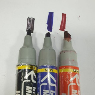 [MUA SỈ GIẢM 10%] [COMBO 4 CÂY] Bút lông dầu 2 đầu HADA (xanh, đỏ, đen)