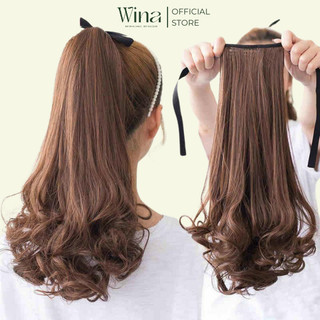 Tóc Cột WINA Xoăn Đuôi Ngắn 30cm - 35cm W-3