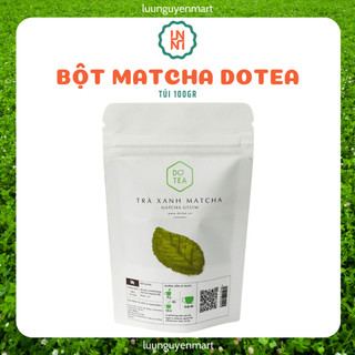 Bột trà xanh matcha nhật dotea - túi 100gr