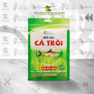 Mồi câu mã 666, mồi câu cá trôi Con Cáo chính hãng Phú Thành