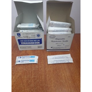 Đầu kim rút thuốc Vinahankook 18,23 sử dụng một lần dùng để tiêm chích, lấy máu, pha thuốc