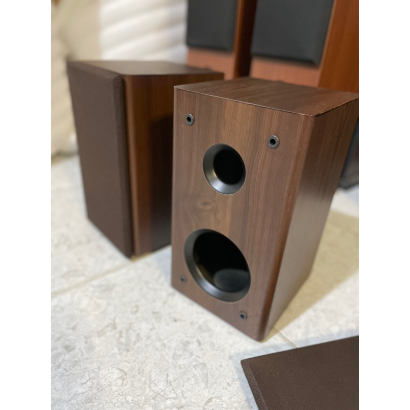 vỏ loa bookshelf 4inch