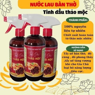 Nước Lau Bàn Thờ Thảo Mộc