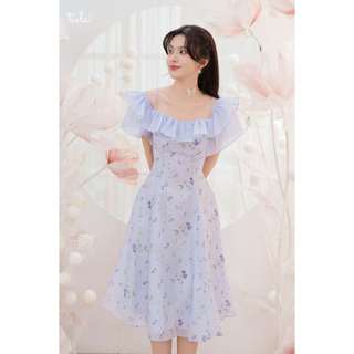 TIELA Đầm váy hoa bèo đôi - Letia Dress