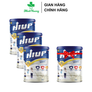Sữa bột hiup sữa bột tăng chiều cao combo mua 3 sữa hiup 650g tặng 1 sữa cho bé từ 2 đến 15 tuổi