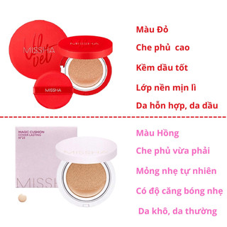PHẤN NƯỚC Kiềm dầu MISSHA / Phấn phủ siêu mịn kiềm dầu VACOSI